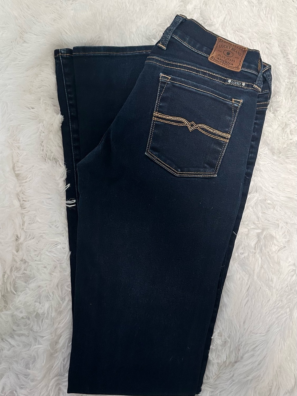 Lucky Brand Women’s Skinny Jeans - Dark Blue
